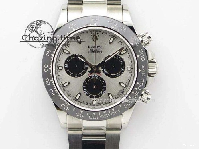 Best Edition QF SA4130 on 1:1 116500 White Dial SS Daytona Bracelet 0501
